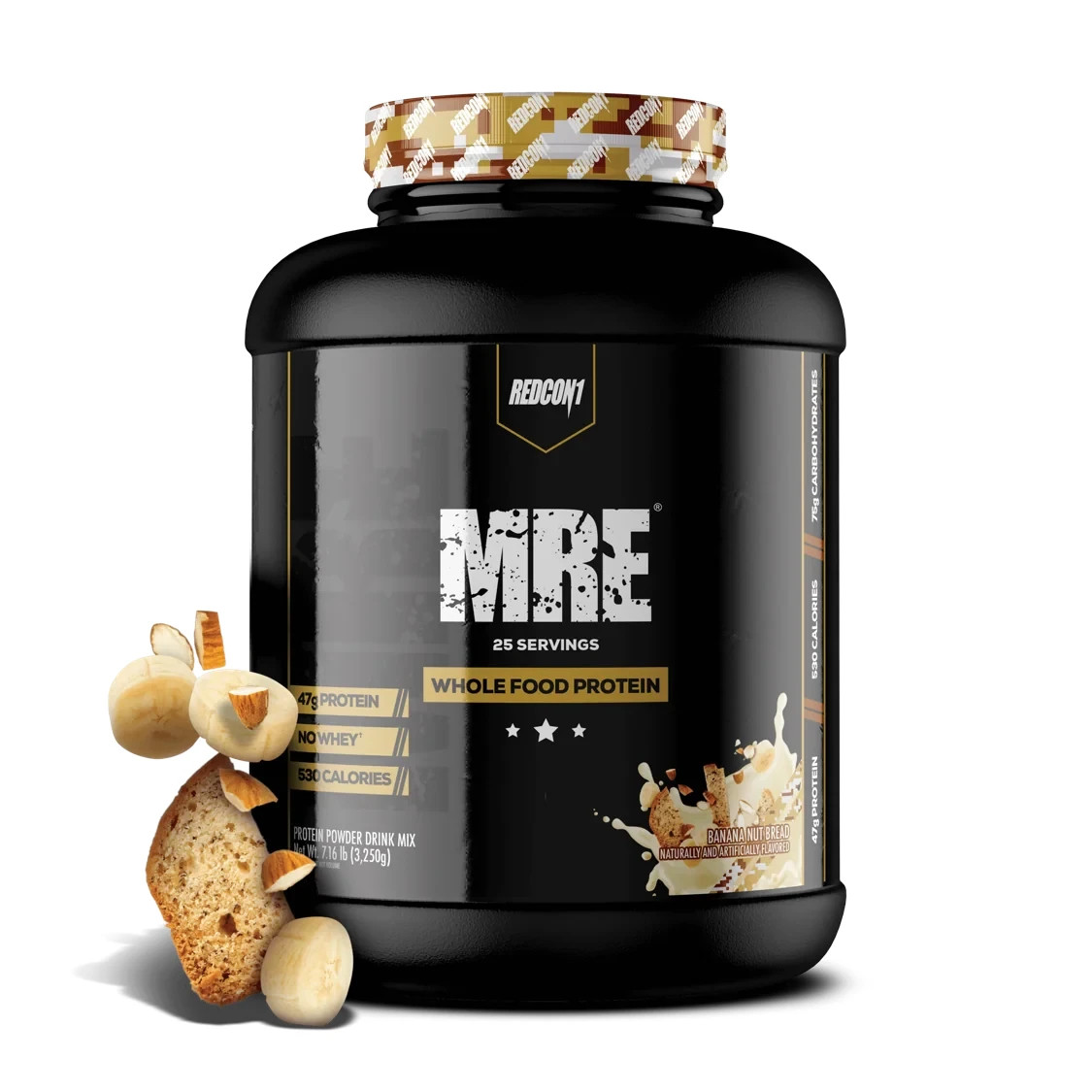Redcon1 MRE Whole Food Protein WHEY-FREE Meal Replacement 7LB 25 Servings New