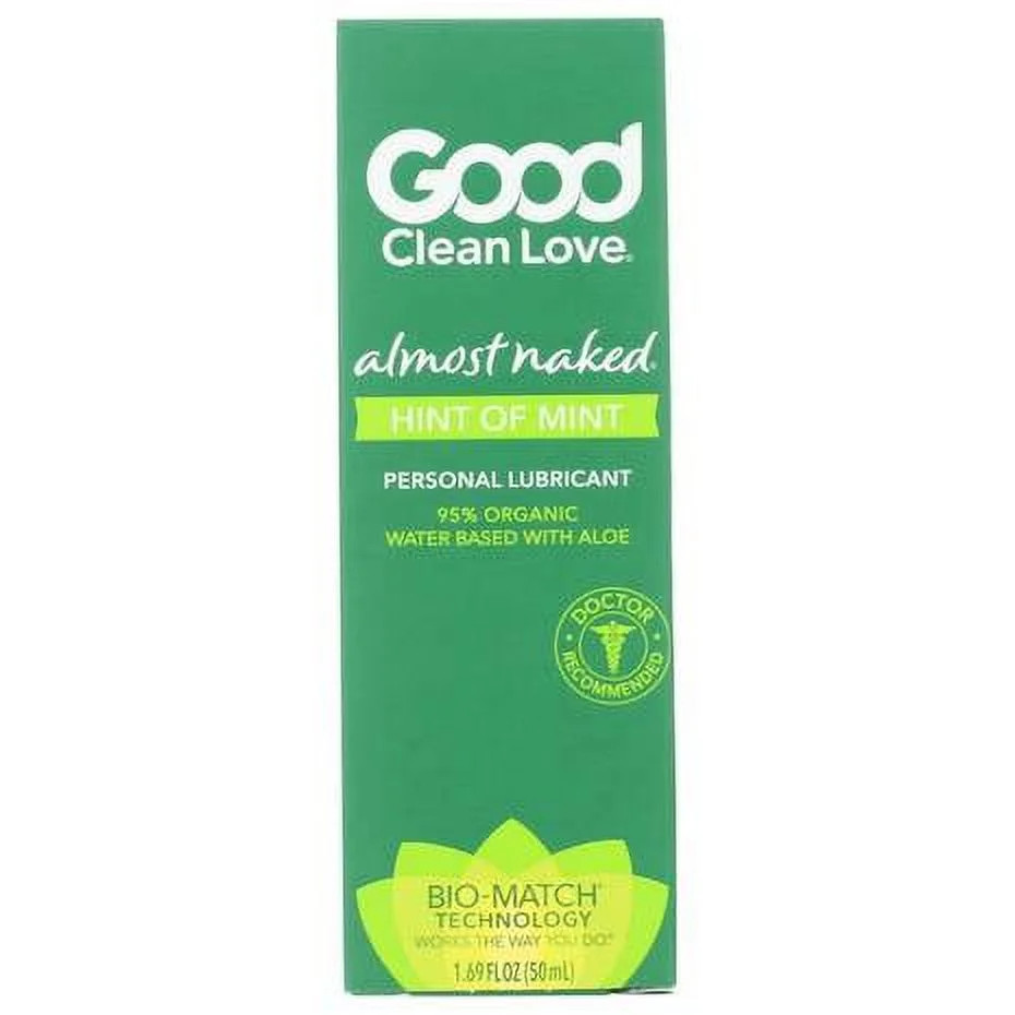 Good Clean Love – Organic Lube, Hint Mint 1.69 fl oz Natural moisturizer