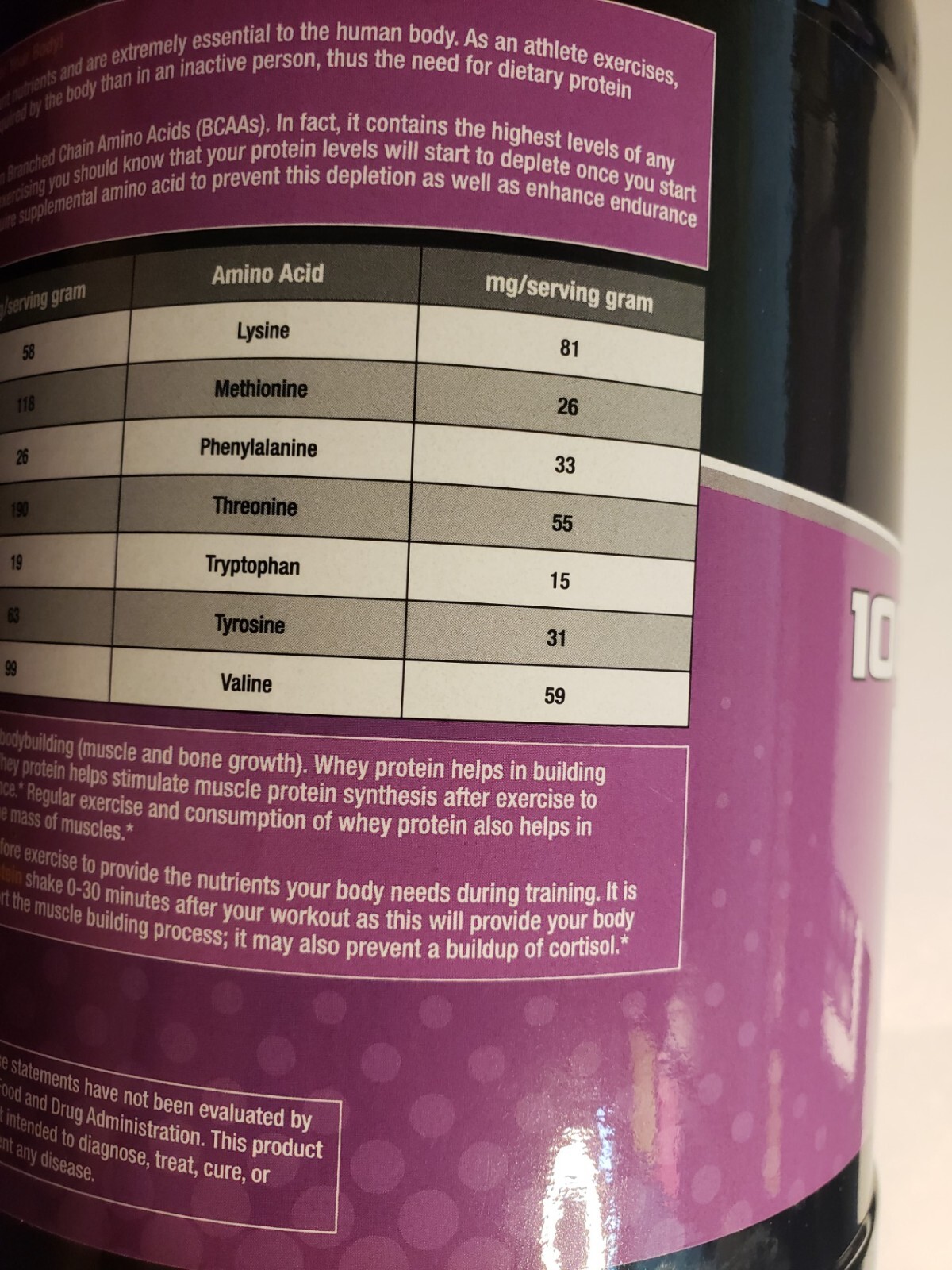 F3 NUTRITION – 100% Whey Protein – Chocolate – 2.1 lbs – Lean Muscle Exp 5/2026