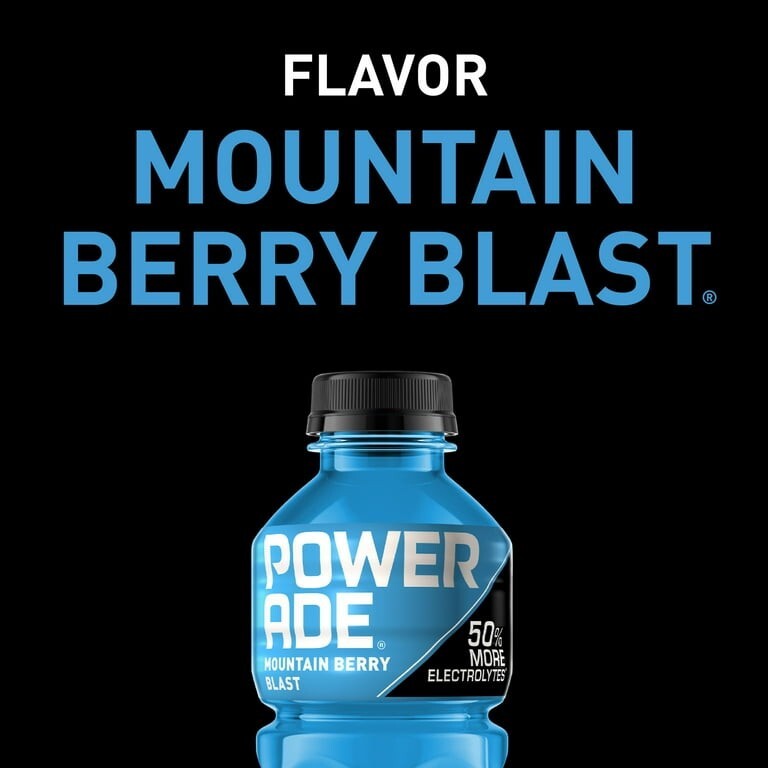 Powerade Mountain Berry Blast Sports Drink – 8pk/20 fl oz Bottles