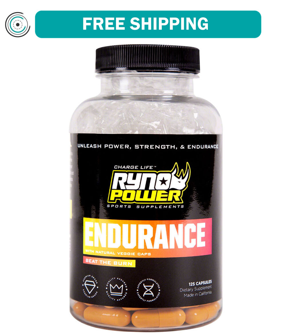 Ryno Power Endurance Supplement – 25 Servings, 125 capsules