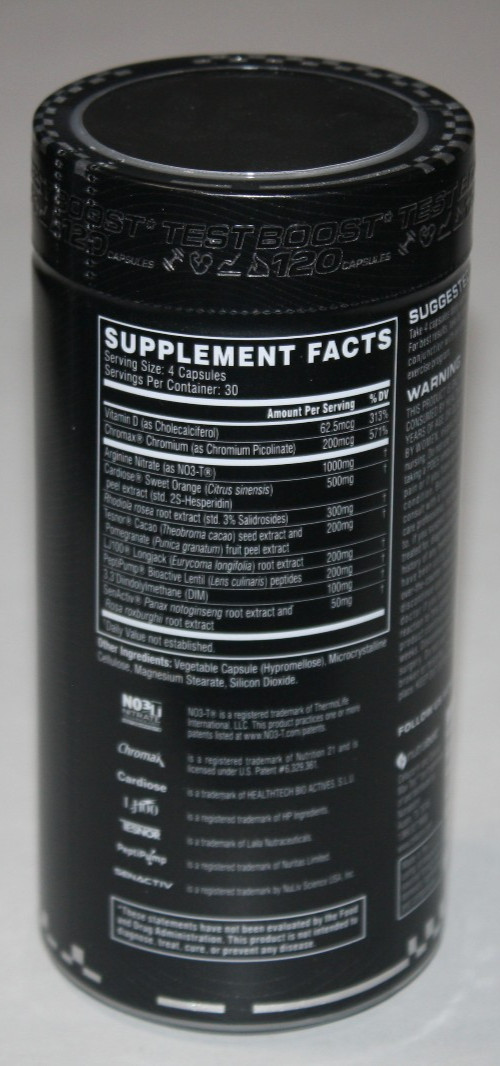 Cellucor Max Test™, Test Booster, 120 Capsules Exp 09/26 NEW