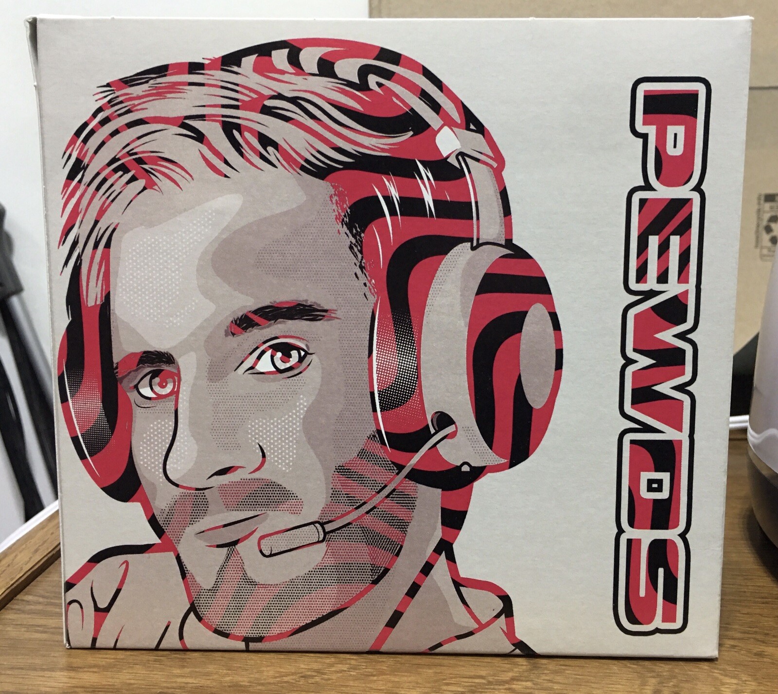 Pewdiepie G fuel Collector’s Box – Empty Tub No Sticker