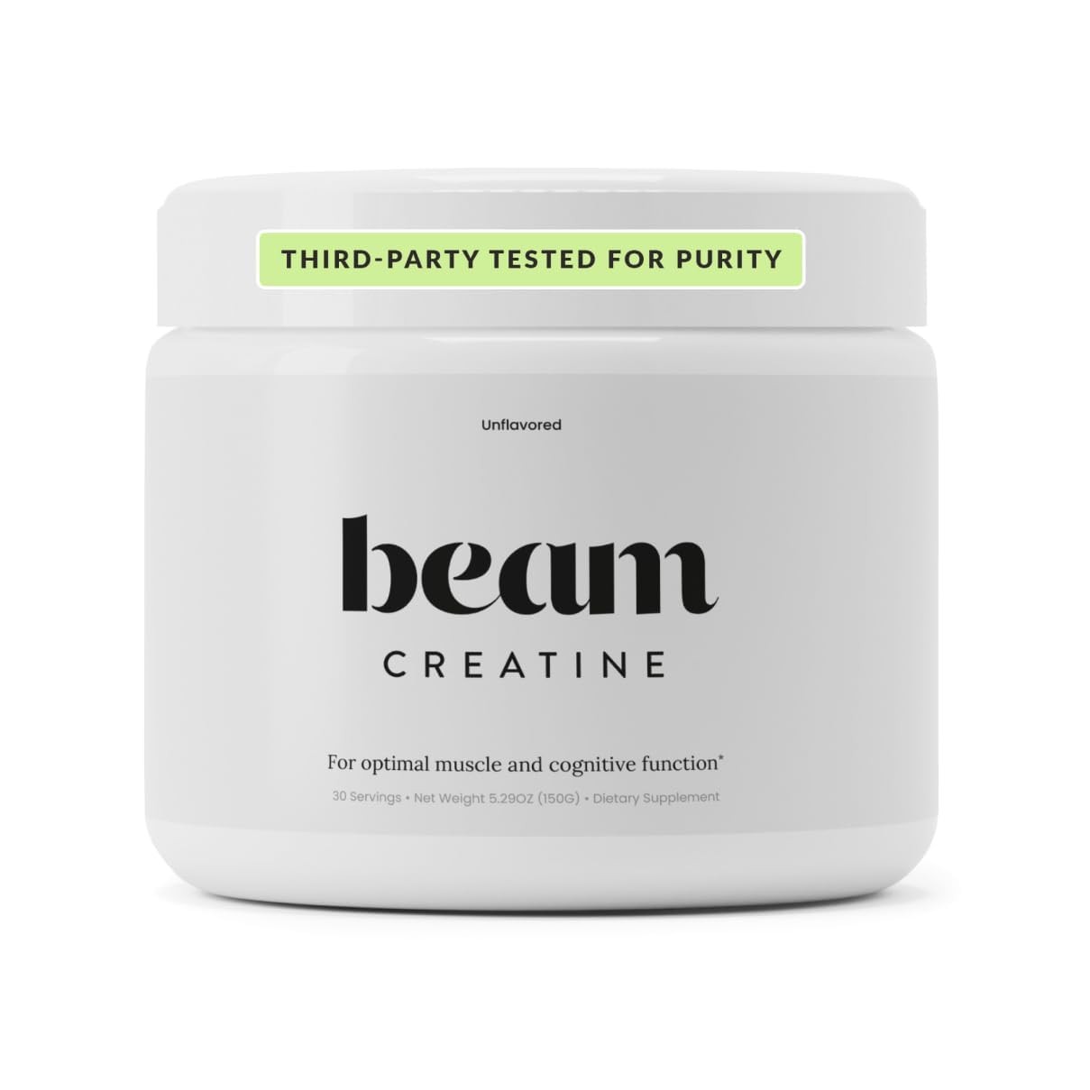BEAM Creatine Monohydrate Powder – 5g Micronized 30 Servings