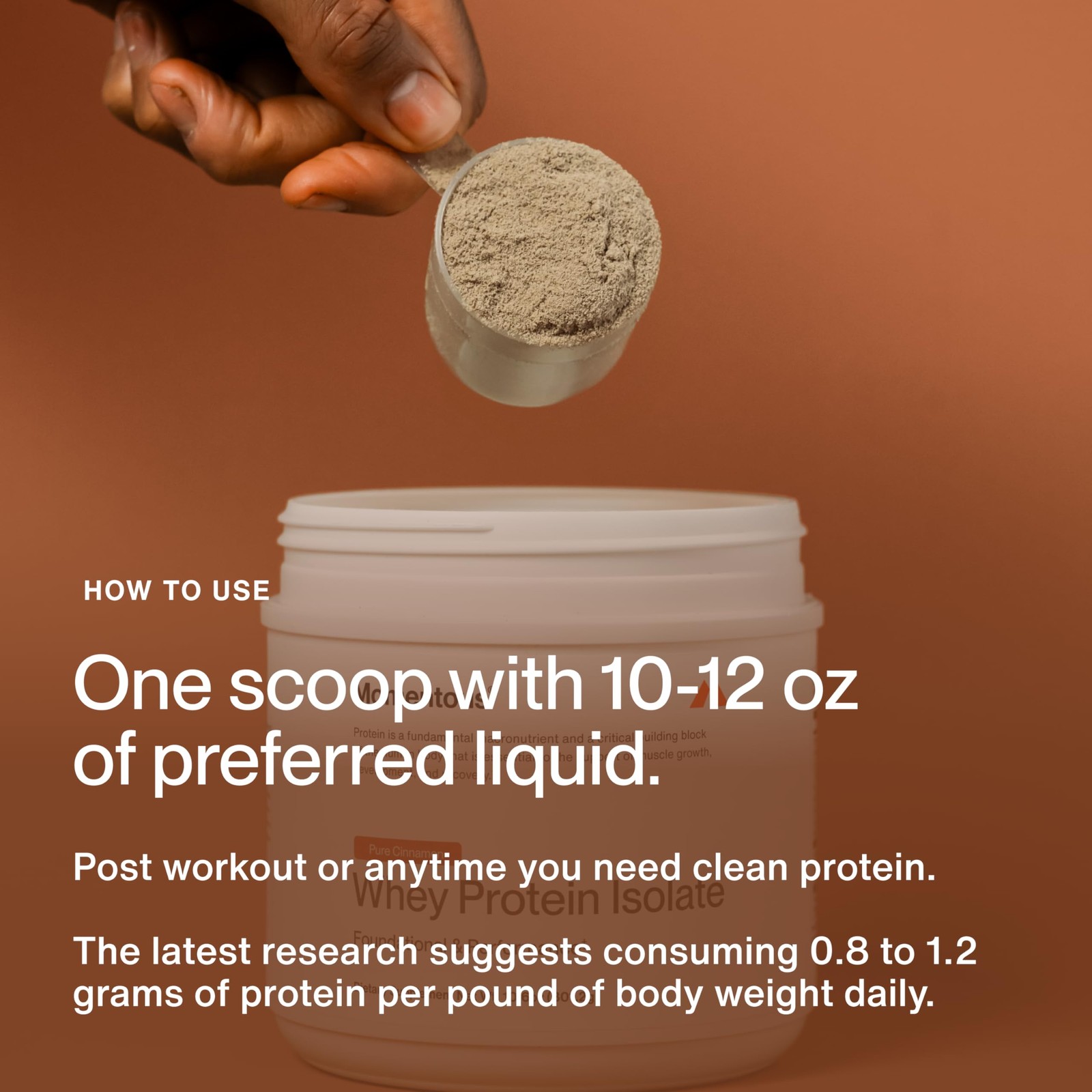 Momentous Essential Grass-Fed Whey Protein Powder – 20 g Whey Isolate Protein…