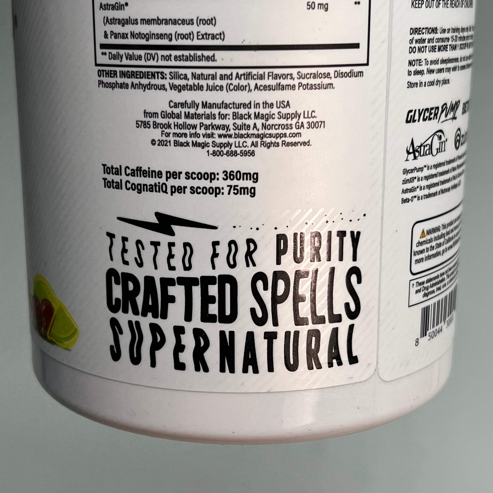 Black Magic BZRK Waves Pre Workout Cherry Lime 25 Servings BB 04/27