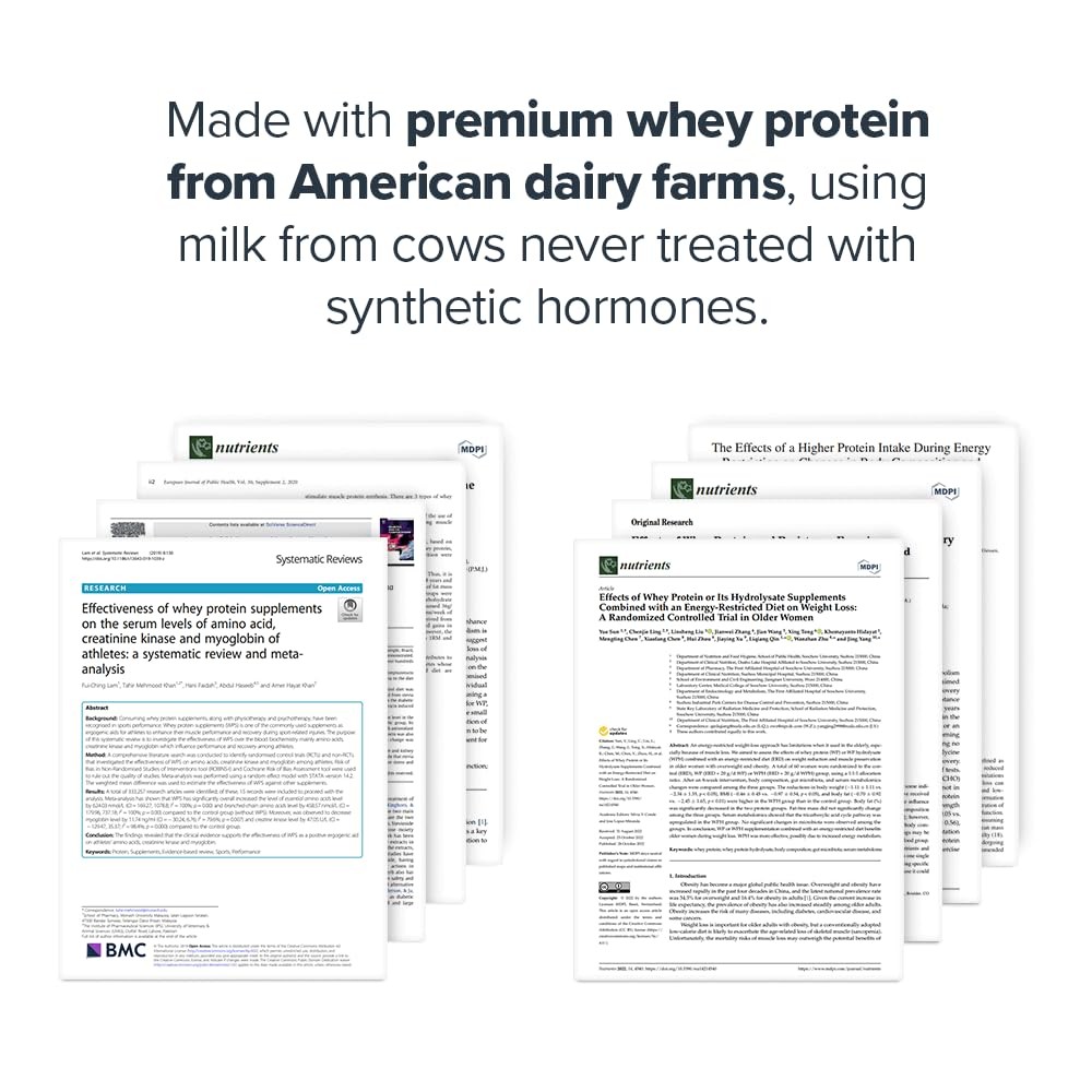 LEGION Whey Protein Powder Naturally Flavored Whey Protein Concentrate with …