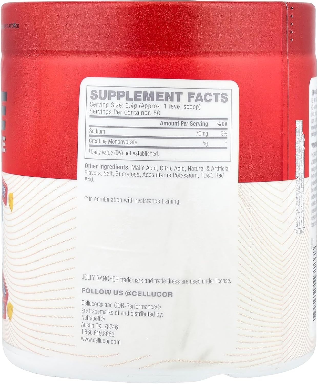 Keto-Friendly Creatine Powder – Jolly Rancher Cherry for Lean Muscle Gains