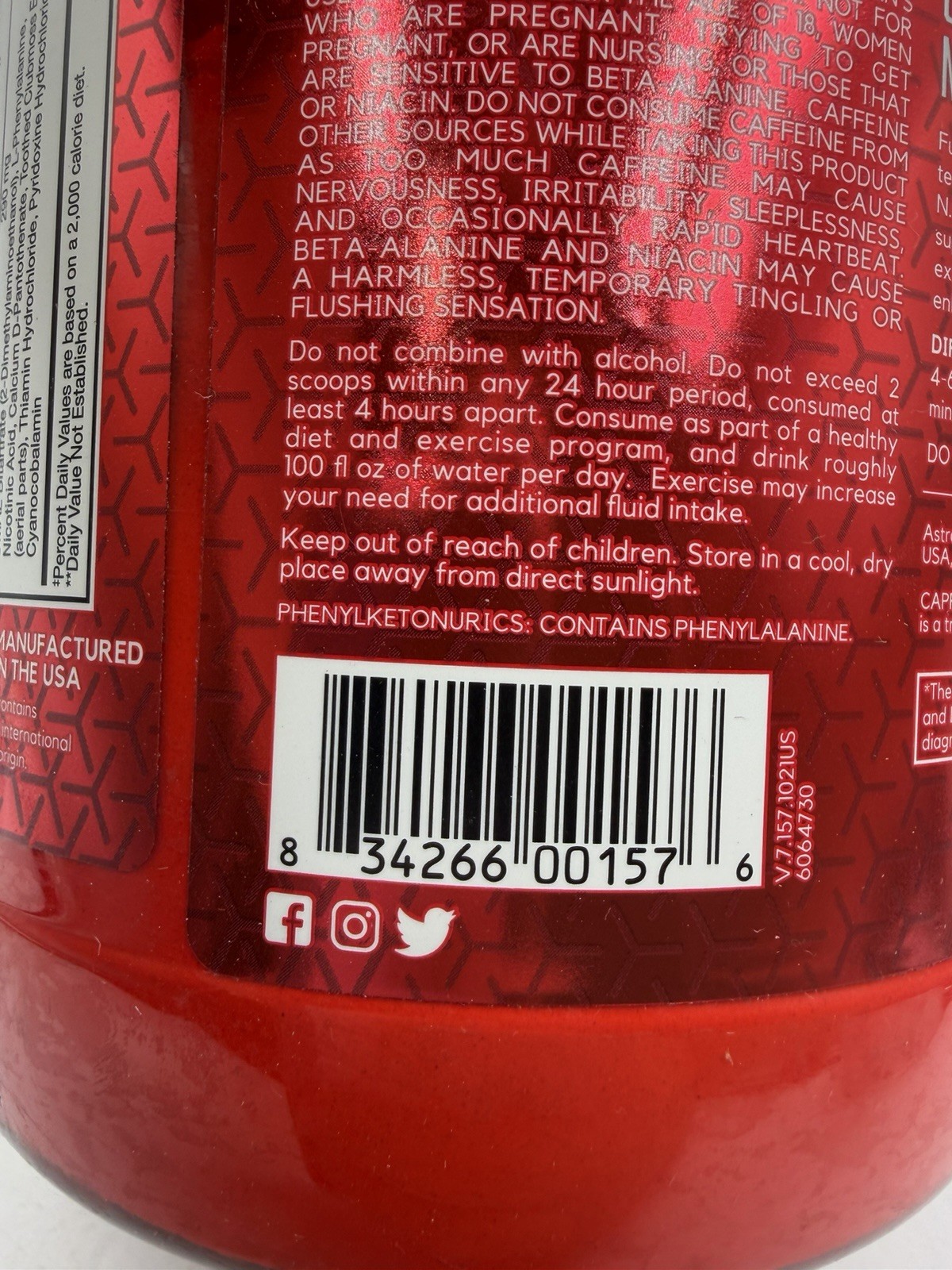 N.O.-XPLODE®, Legendary Pre-Workout, Watermelon, 2.45 lbs (1.11 kg)