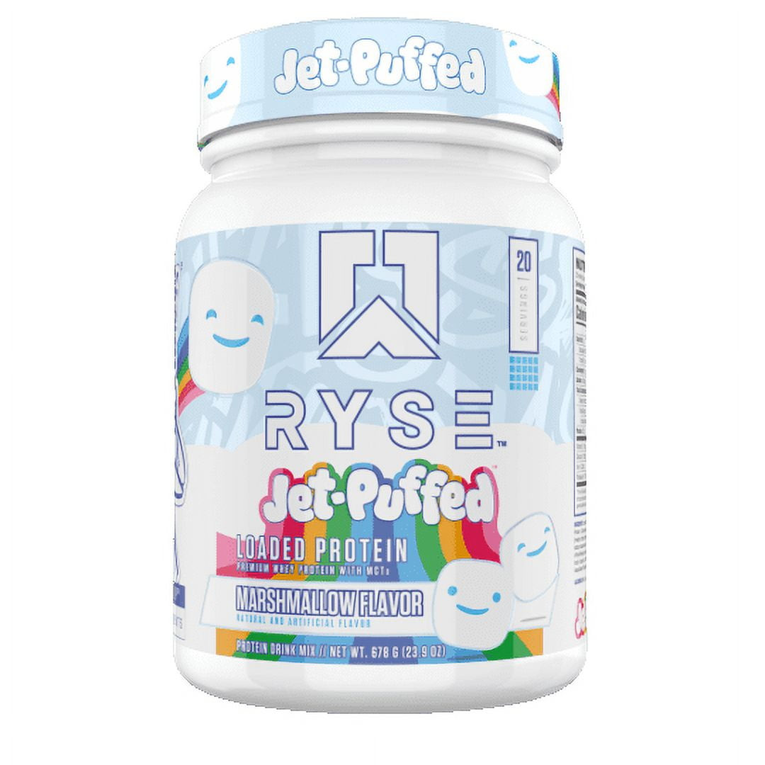 RYSE Loaded Protein Powder Jet Puffed Marshmallow 20 Serv (FREESHIP)