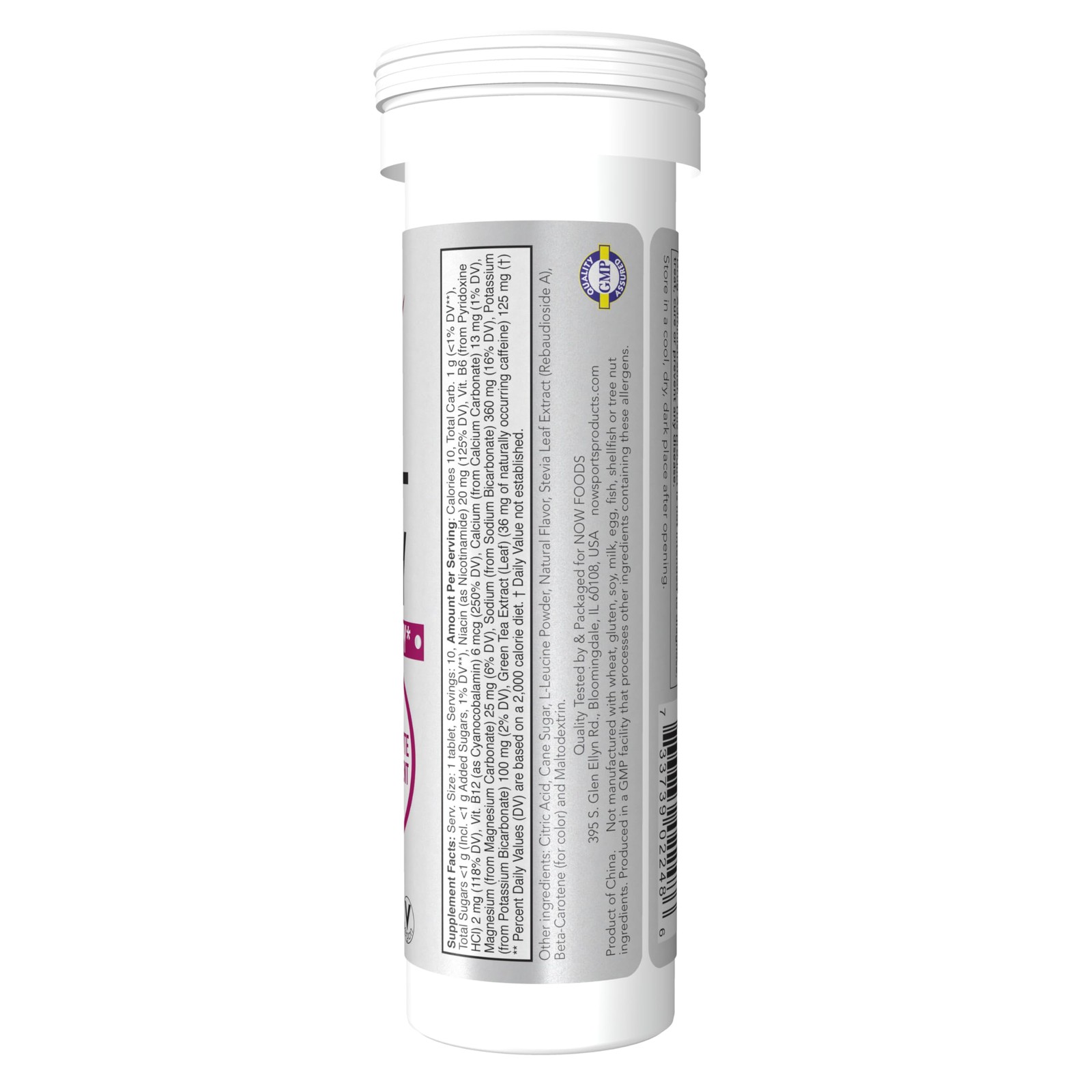 Effer Energy Tropical Punch Electrolyte Tablets 10 Count Vegan Recovery Suppl…
