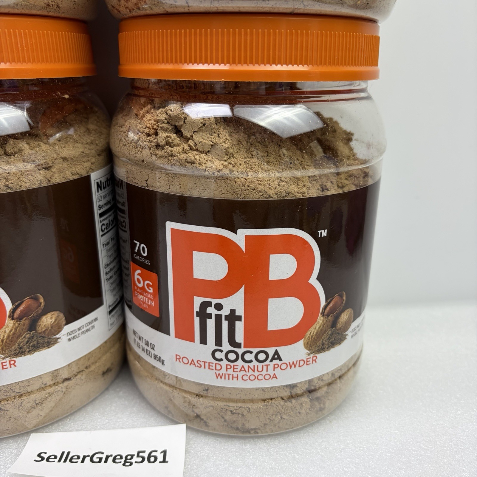 4 PACK PBfit Peanut Butter Powder Chocolate Flavor, Cocoa Roasted, 30 oz
