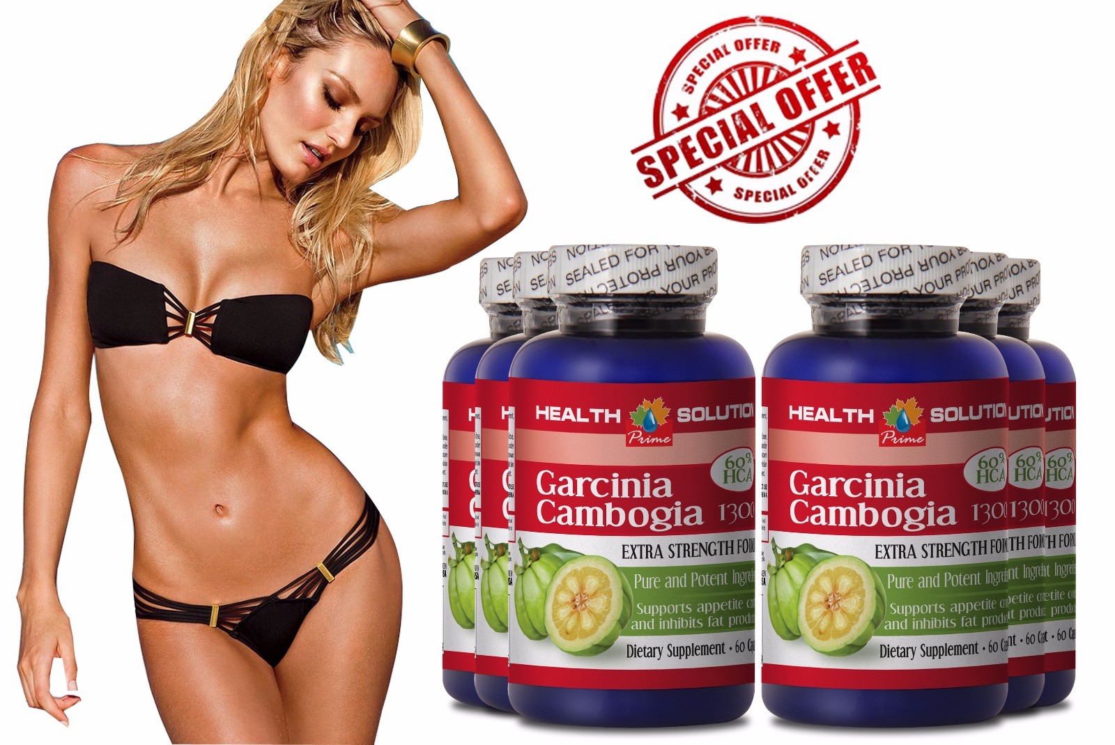Cambogia Ultra – GARCINIA CAMBOGIA – Fast Metabolism Capsules 6 Bot
