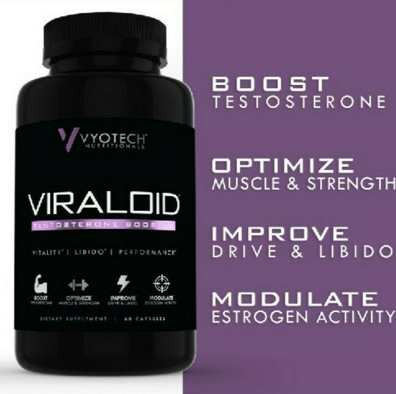 Testosterone Booster for Men Natural Energy Strength Libido Support 3 Pack