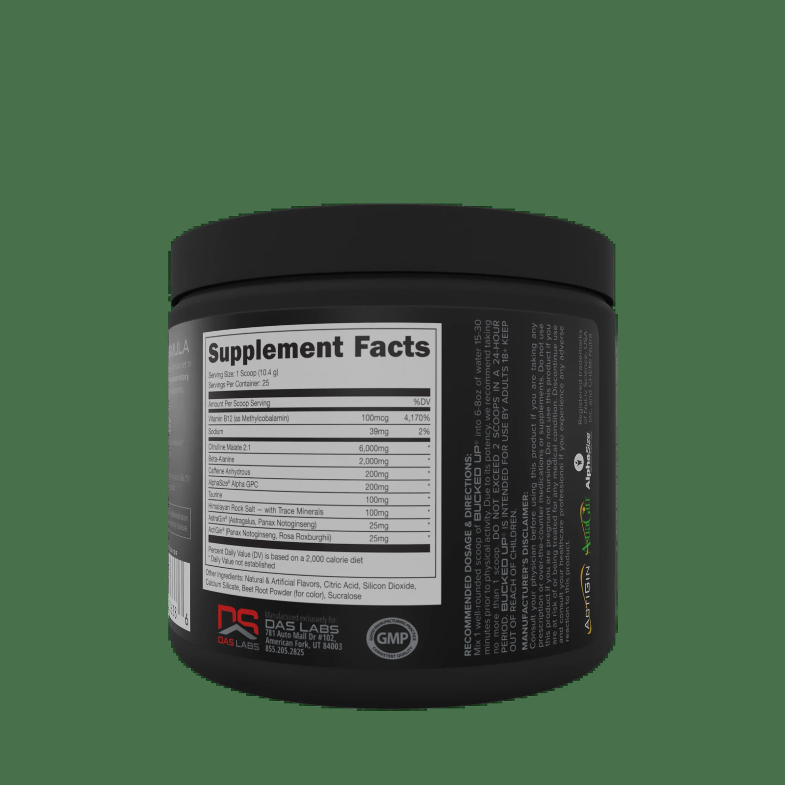 Pre-Workout Powder, Increased Energy, Blood Raz, 200 Mg Caffeine, 25 Servings