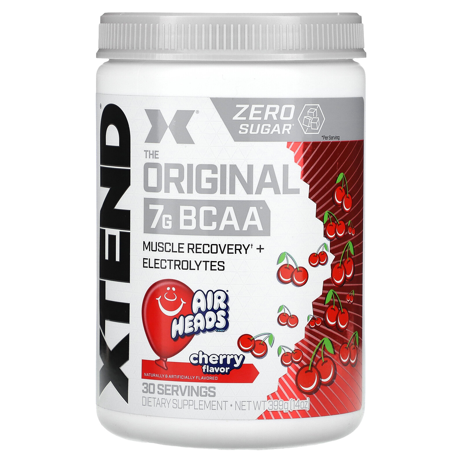 The Original, Muscle Recovery + Electrolytes, Air Heads Cherry, 14 oz (399 g)