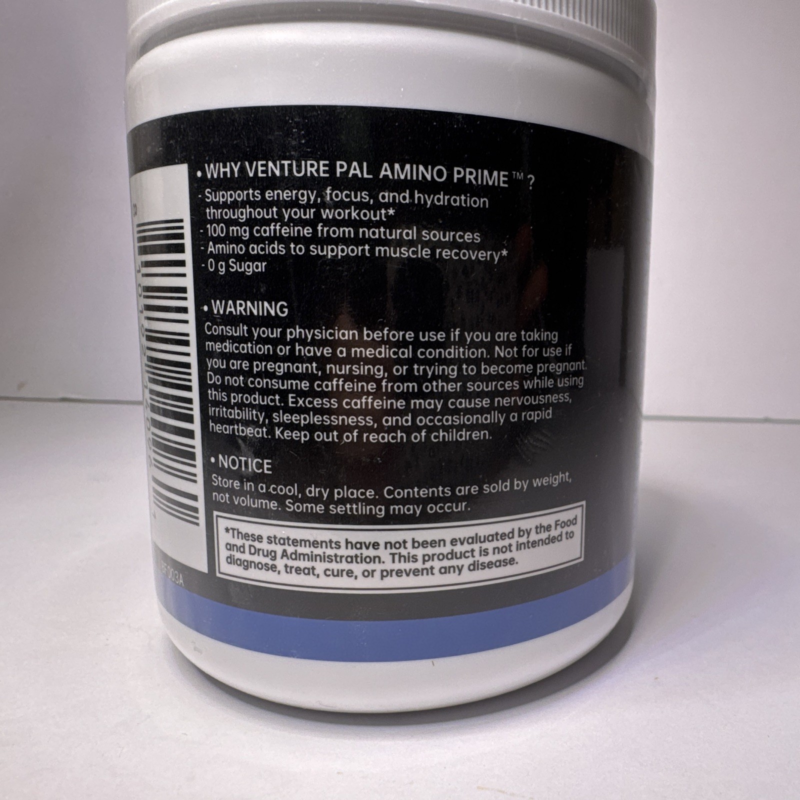 Venture Pal Amino Prime Amino Acid Powder Energy + Hydration 0g Sugar 12.7oz