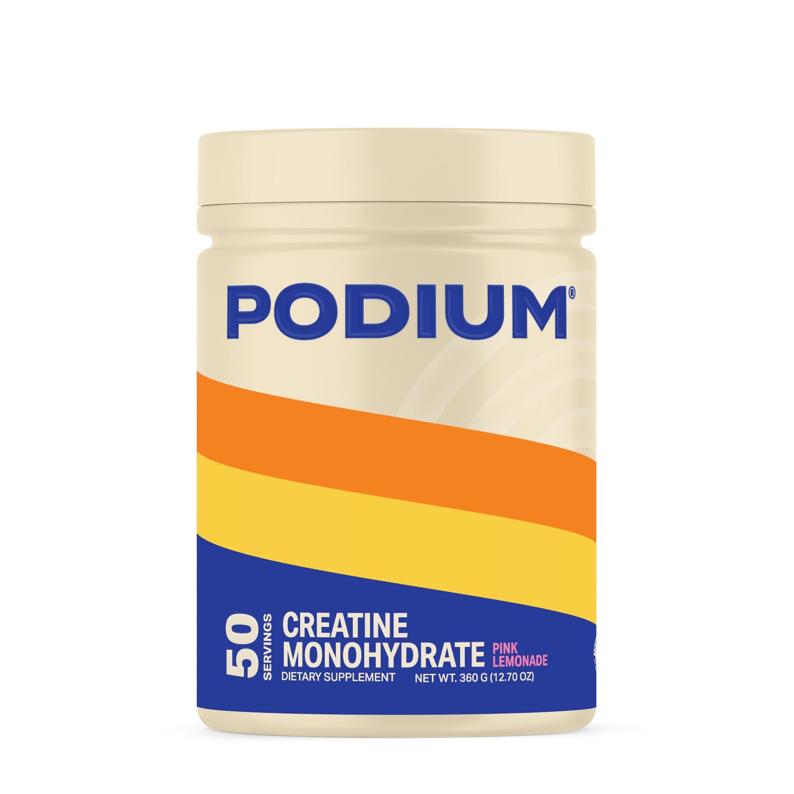 Creatine Monohydrate – Pink Lemonade (50 Servings)