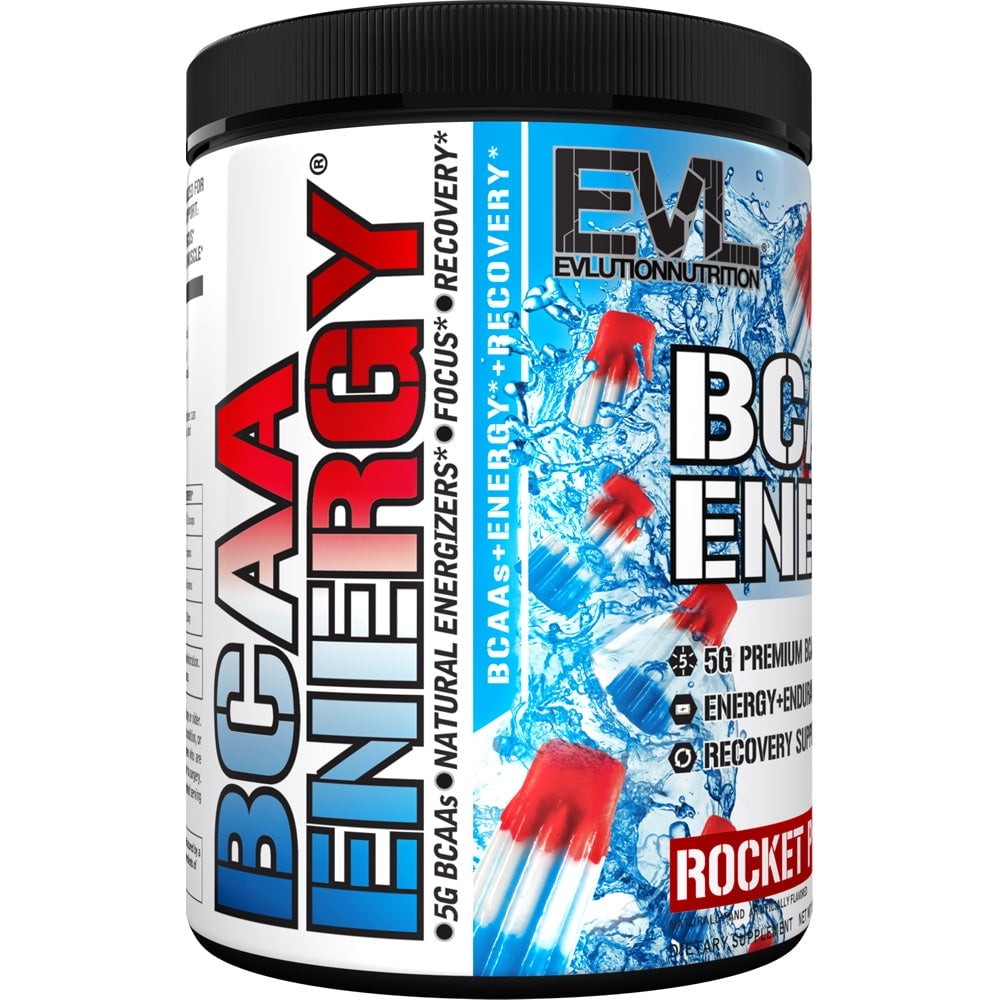 BCAA Powder – Evlution Nutrition Pre Workout BCAA Energy Powder 30 Servings