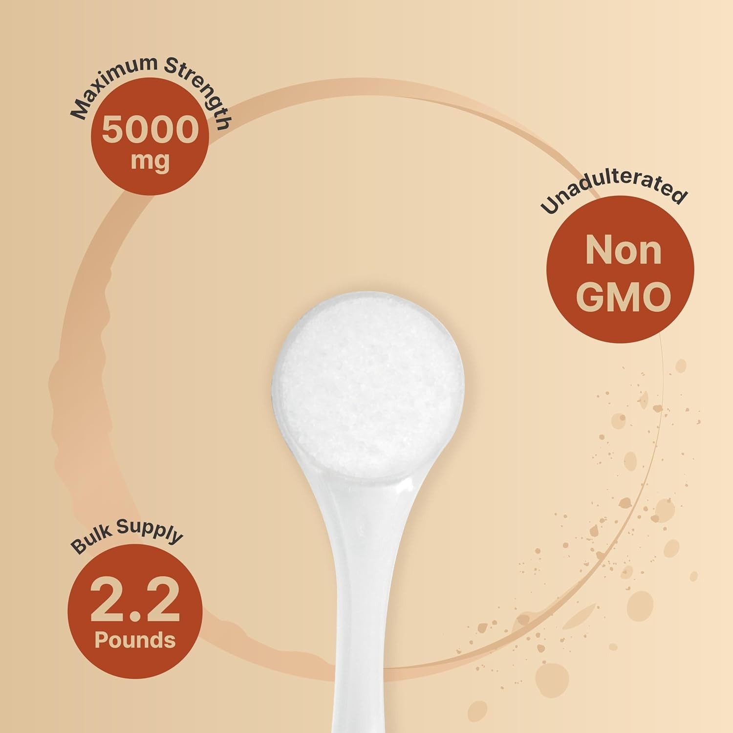 Creatine Monohydrate Powder 1,000g, 5,000mg Per Serving, 200 Servings 2.2 lb …
