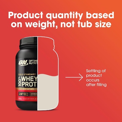 Optimum Nutrition Gold Standard 100% Whey Protein Powder – Double Rich Chocolate