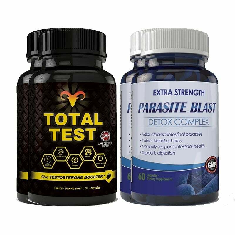 Ultimate Male Sexual Stamina Booster Max Potency & Intestine Cleanse Detox Pills