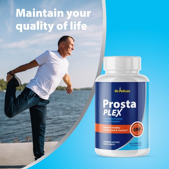 Prosta Plex – Prostate Support- 2 Bottles- 120 Capsules