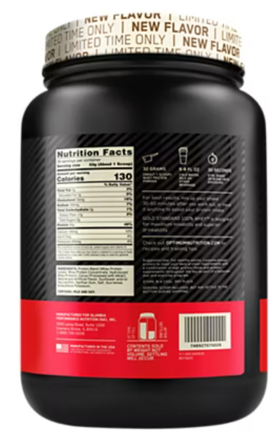 GOLD STANDARD 100% WHEY Protein Powder