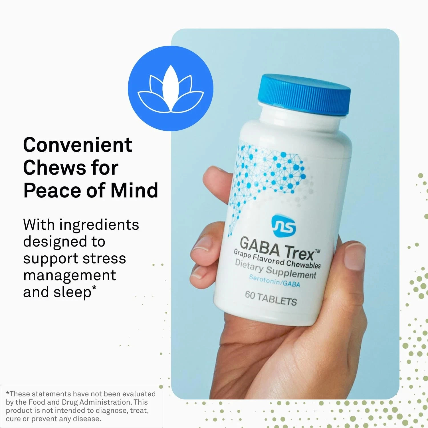 Neuorscience GABA Trex L Theanine Supplement – Calm Aid for Daytime Stress Su…