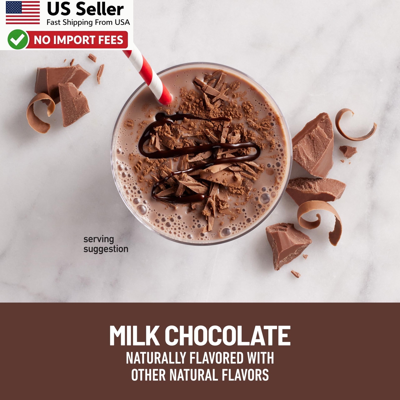 SlimFast Protein Shake Milk Chocolate 20g Protein Meal Replacement Drink FROM US