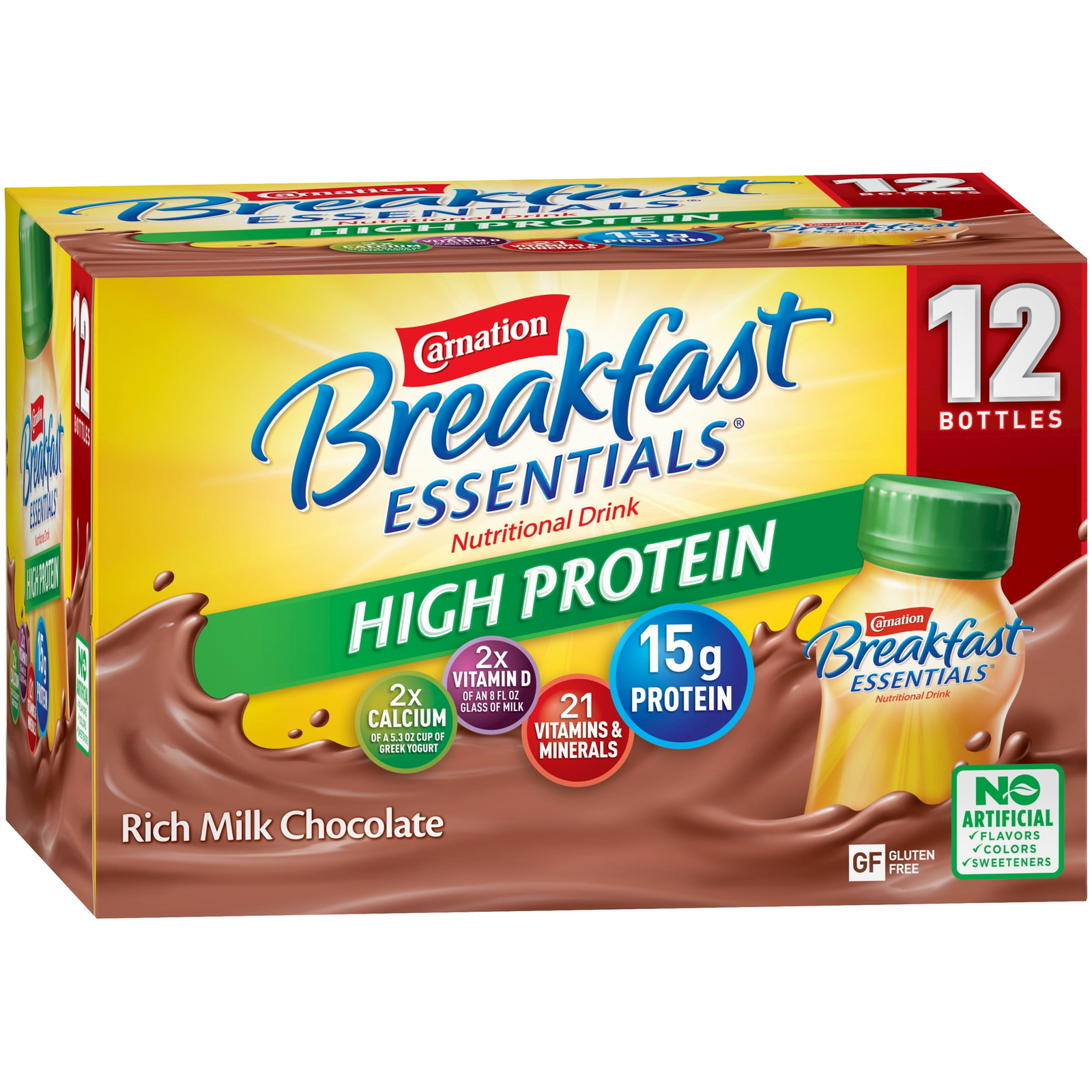 Carnation Breakfast Essentials High Protein Nutritional DrinkRich Milk Chocolate