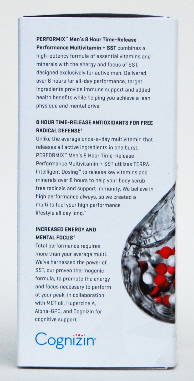 PERFORMIX Men’s 8HR Time-Release Multi with by SST (60 Capsules) STICKY CAP SALE