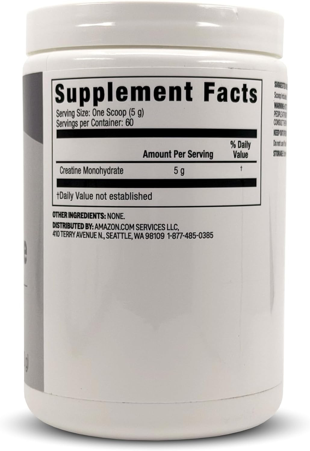 Creatine Monohydrate Powder, 10.58 , 60 Servings