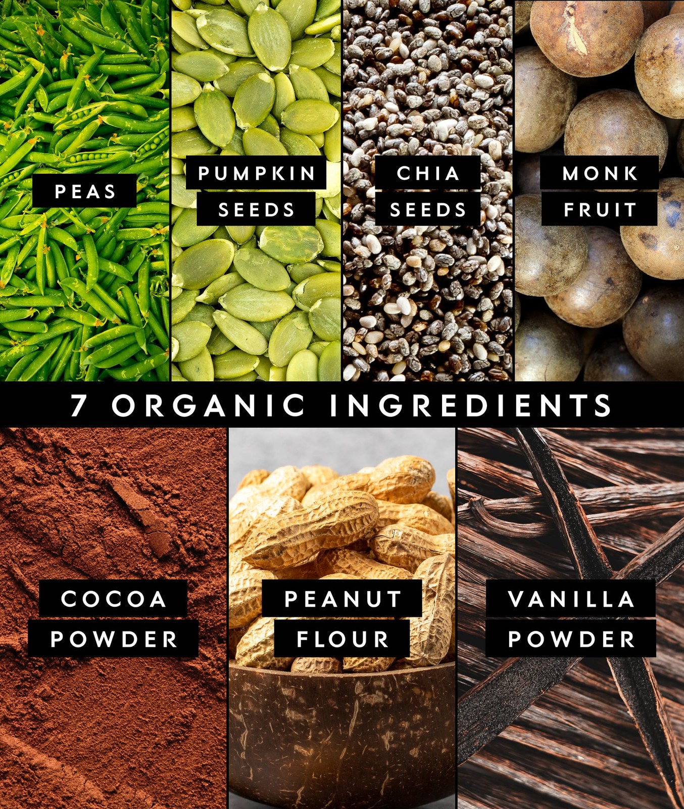 Truvani Organic Peanut Butter Chocolate Protein Powder, 25.75 oz