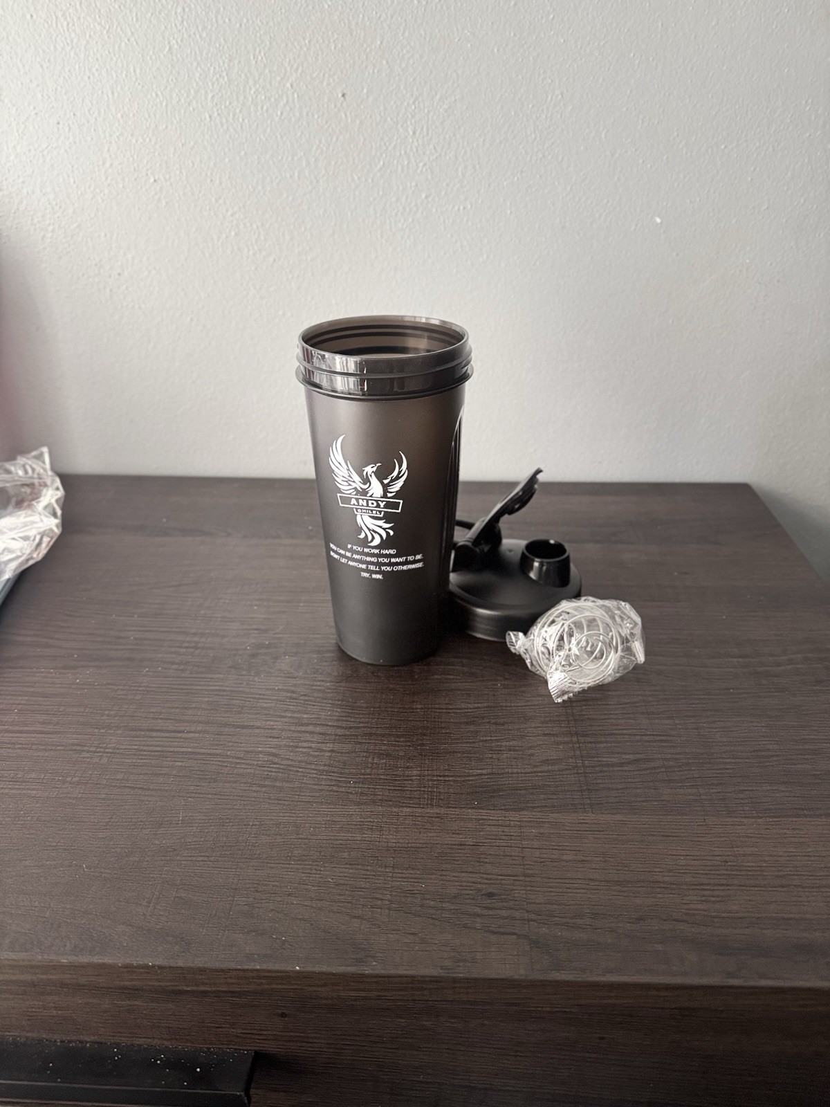 Blender Bottle Classic 20 oz. Shaker Mixer Cup with Loop Top