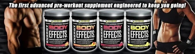 Body Effects Pre workout Weight Loss Energy Metabolism Focus (Pom-Raspberry)