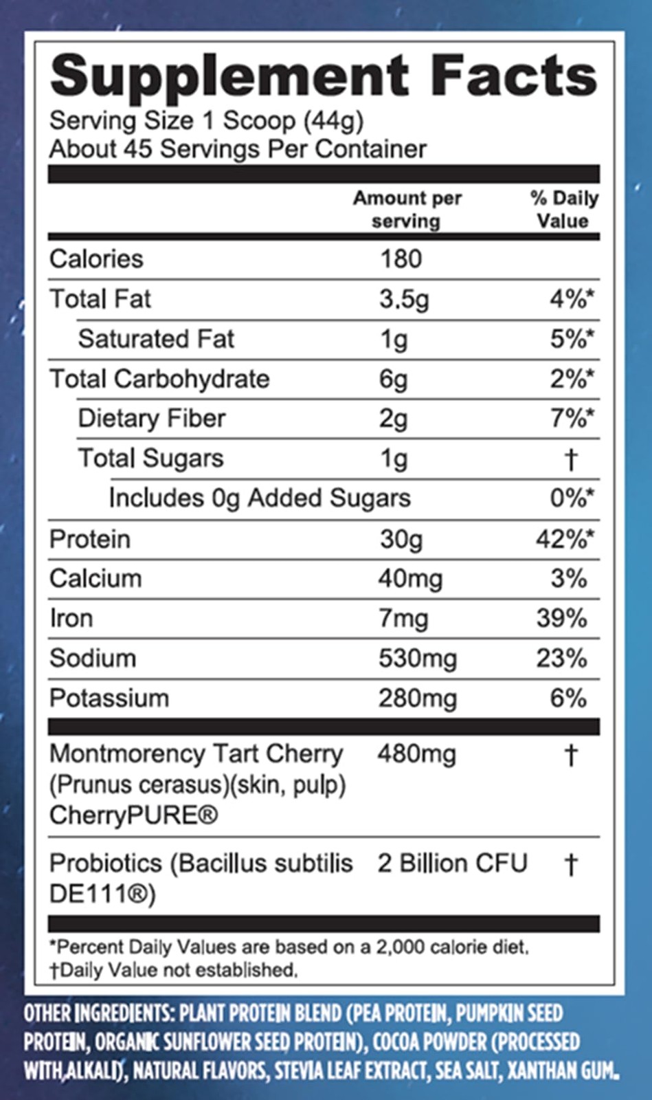 Vega Sport Vegan Protein Powder + Recovery 30g Plant Based Protein per Servi…