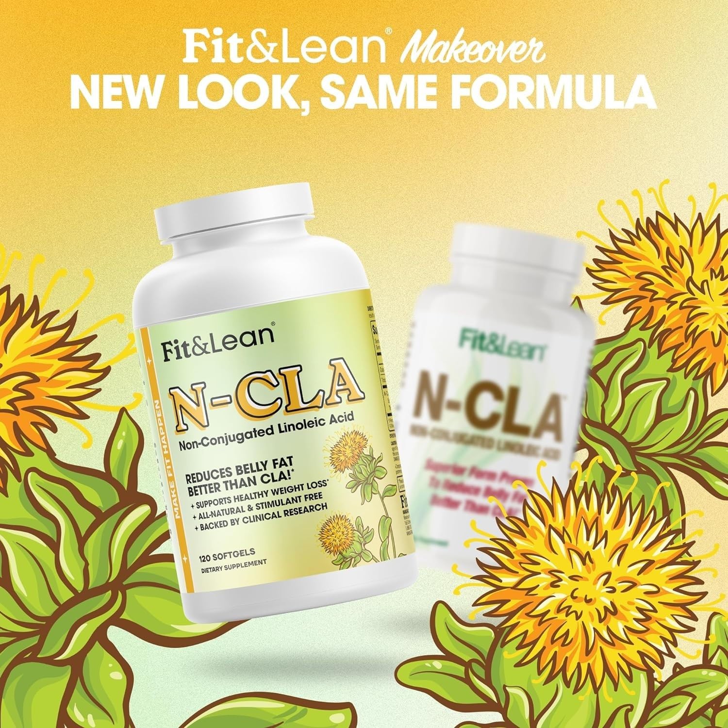 N-CLA, Weight Loss Supplement, Reduces Belly Fat Better Than CLA, Boost Metab…