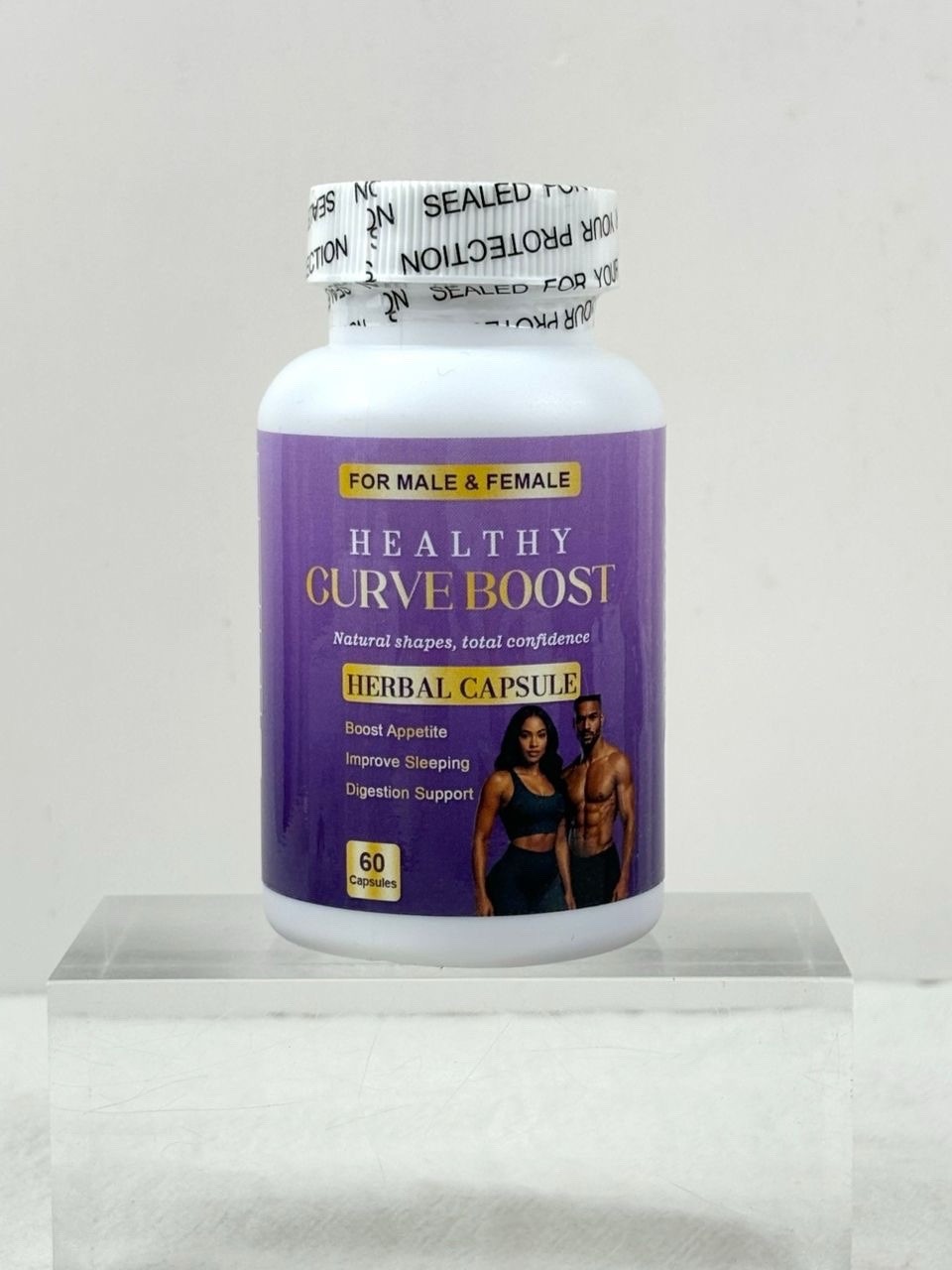 CurveBoost Body Enhancement Kit Syrup, Capsules, Protein Natural Curves Formula