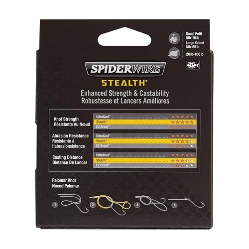 SPIDERWIRE SCS10G-125 Braided Stealth Superline, Moss Green, 10 Pound, 125 Yards