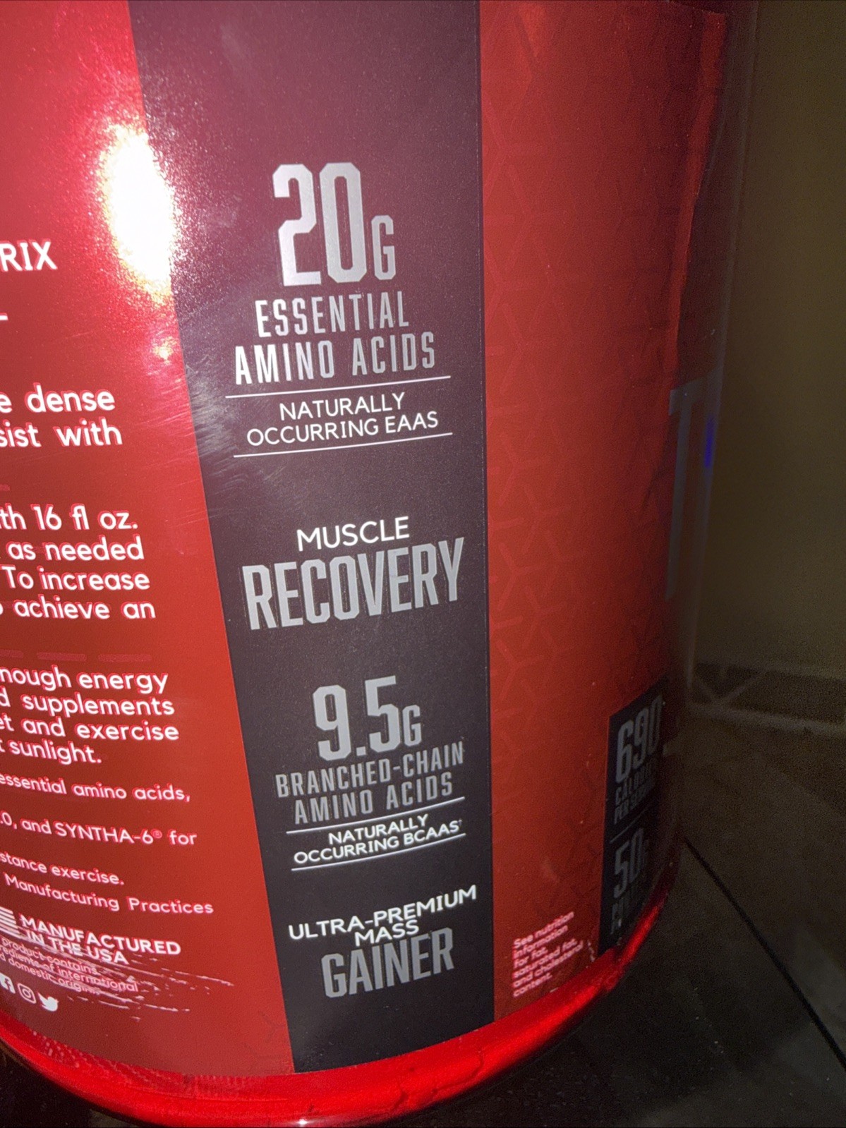 BSN – TRUE-MASS Gainer Protein Powder for Muscle Growth & Recovery – 16 Servings