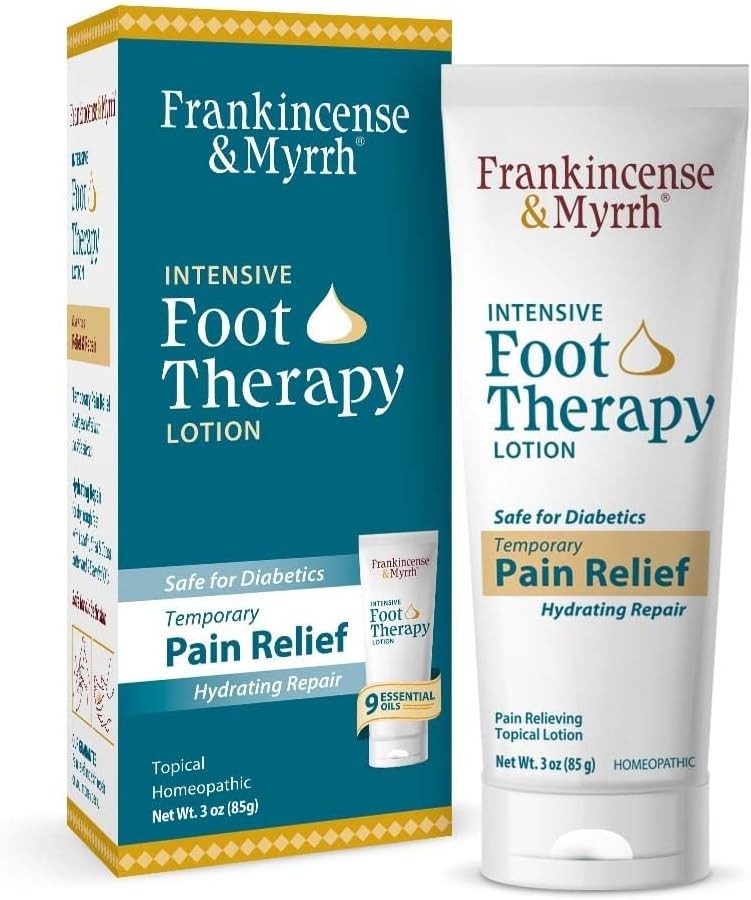 Healing Lotion with Frankincense and Myrrh for Neuropathy and Pain Relief