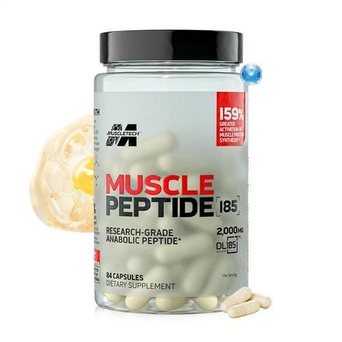 2*MuscleTech Muscle Peptide 185 Strength and Muscle Growth 84 Veg Capsules