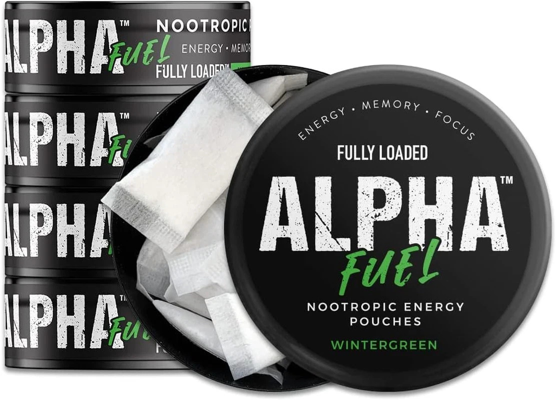 Fully Loaded Alpha Fuel Nootropic Pouches (Wintergreen Fuel) – Nootropic Energy