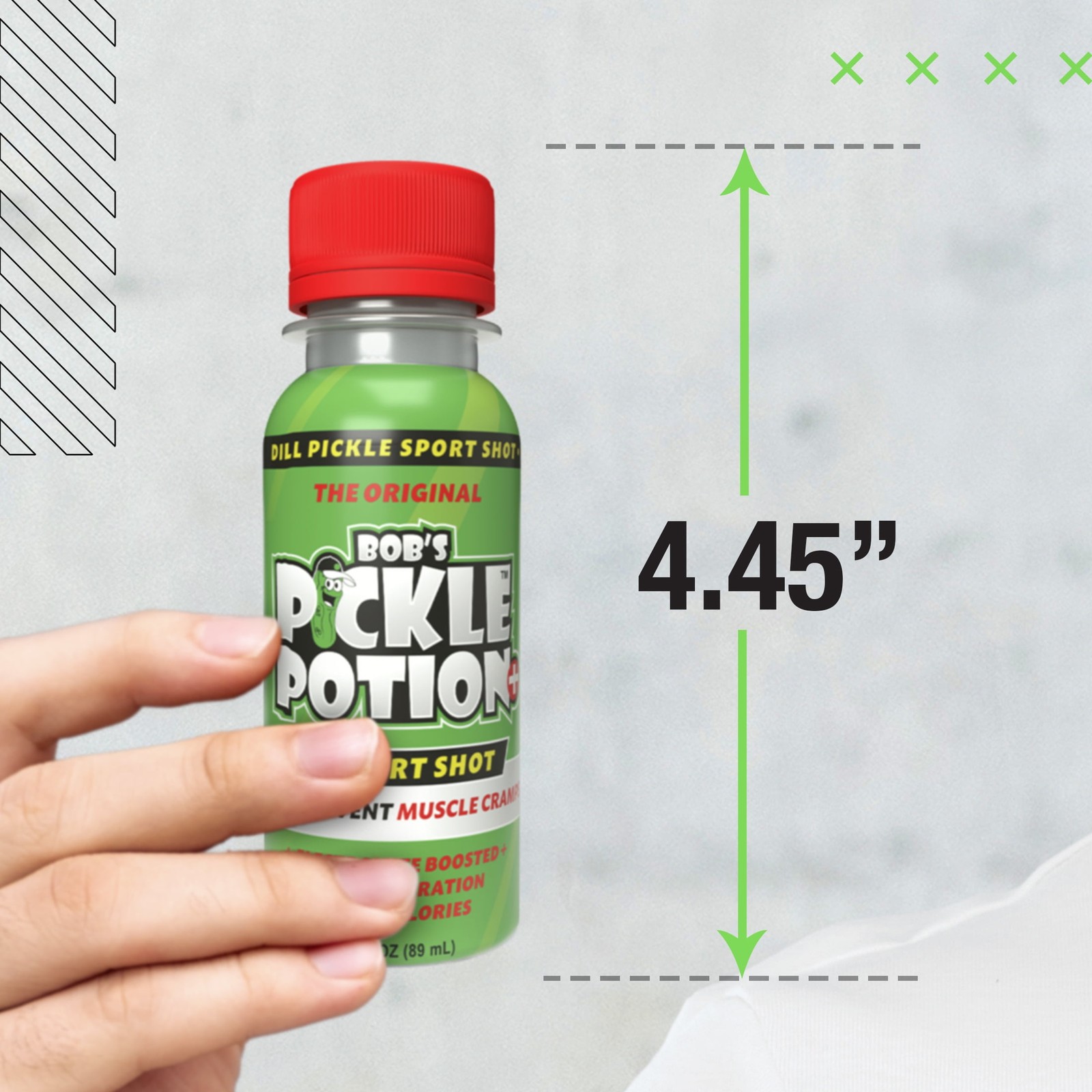 Pack of 6 – Bob’s Pickle Potion 3oz Sports Shot; 12pk
