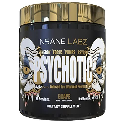 High-Stimulant Pre Workout Powder – Extreme Energy, Focus & Endurance, 35 Servin