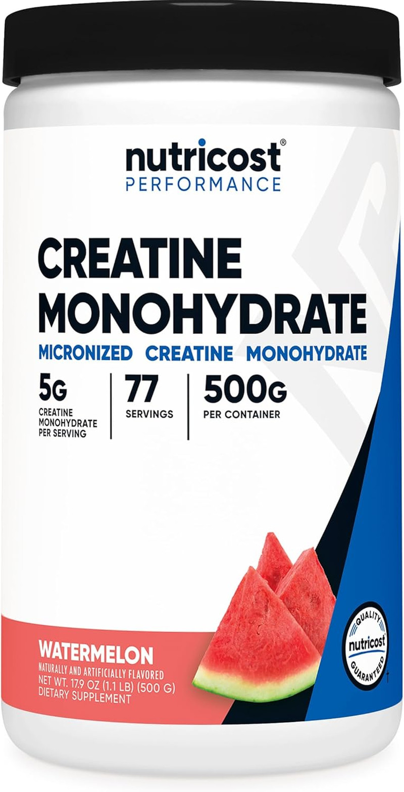 Creatine Monohydrate Micronized Powder 500G, 5000Mg per Serv (5G) – 100 Serving