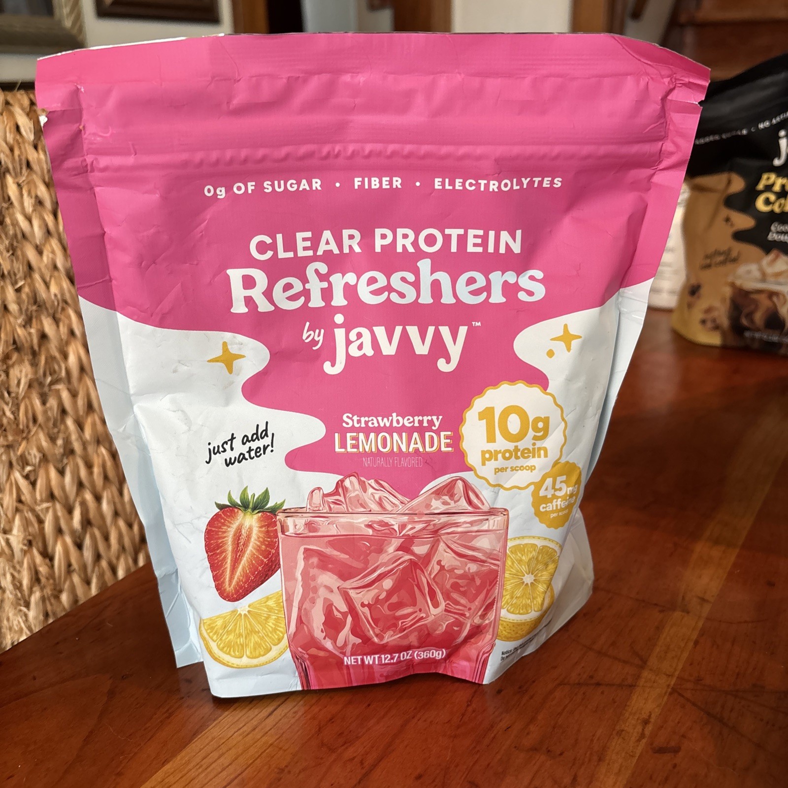 Javvy Refresher Strawberry Lemonade 12.7oz
