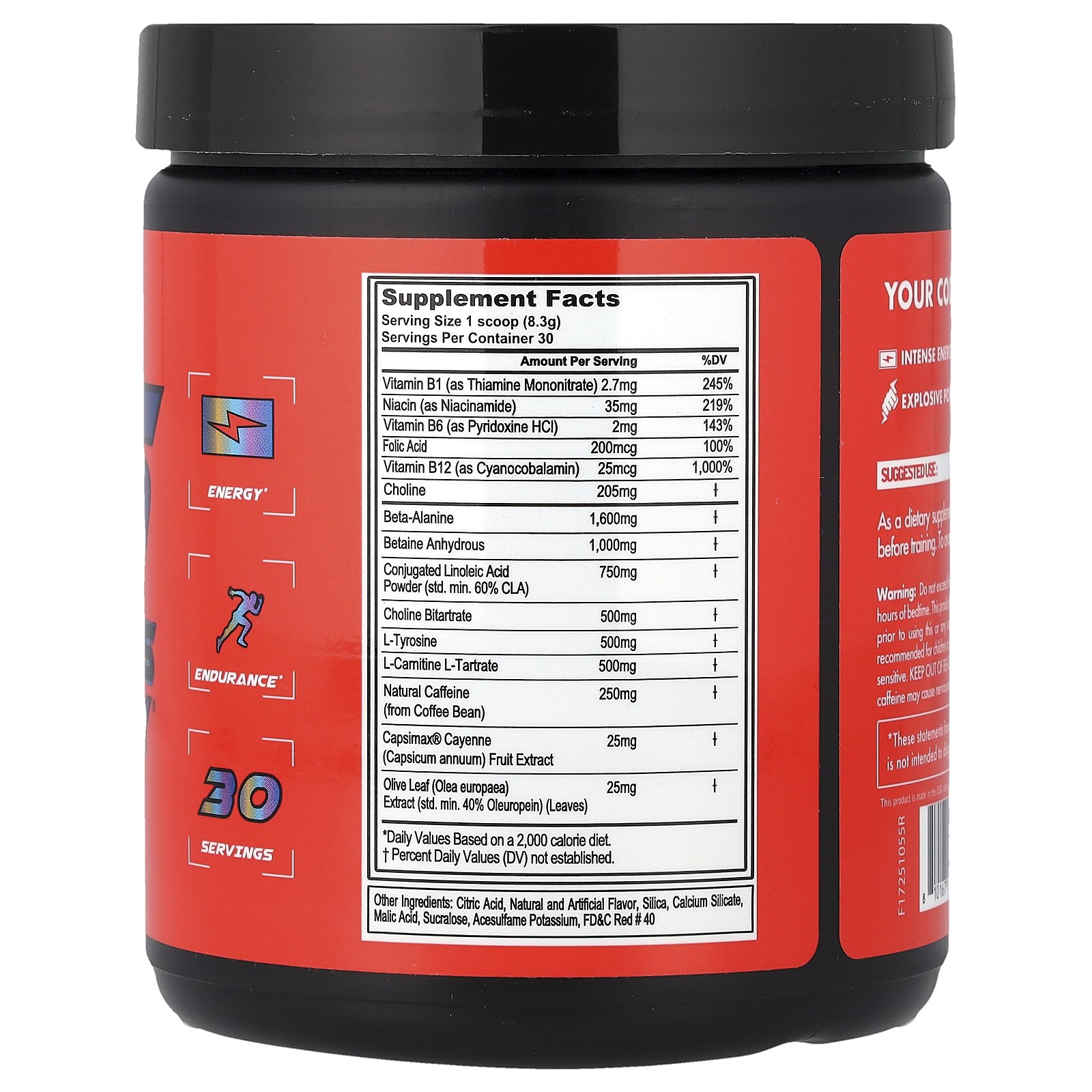 Versus Energy® Pre-Workout, Cherry Limeade, 8.8 oz (249 g)