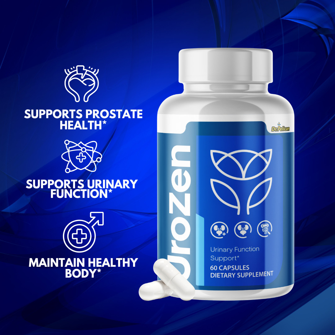 UroZen- Prostate Support- 5 Bottles- 300 Capsules